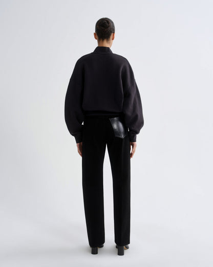 Women tess sweatshirt washed black - Agolde