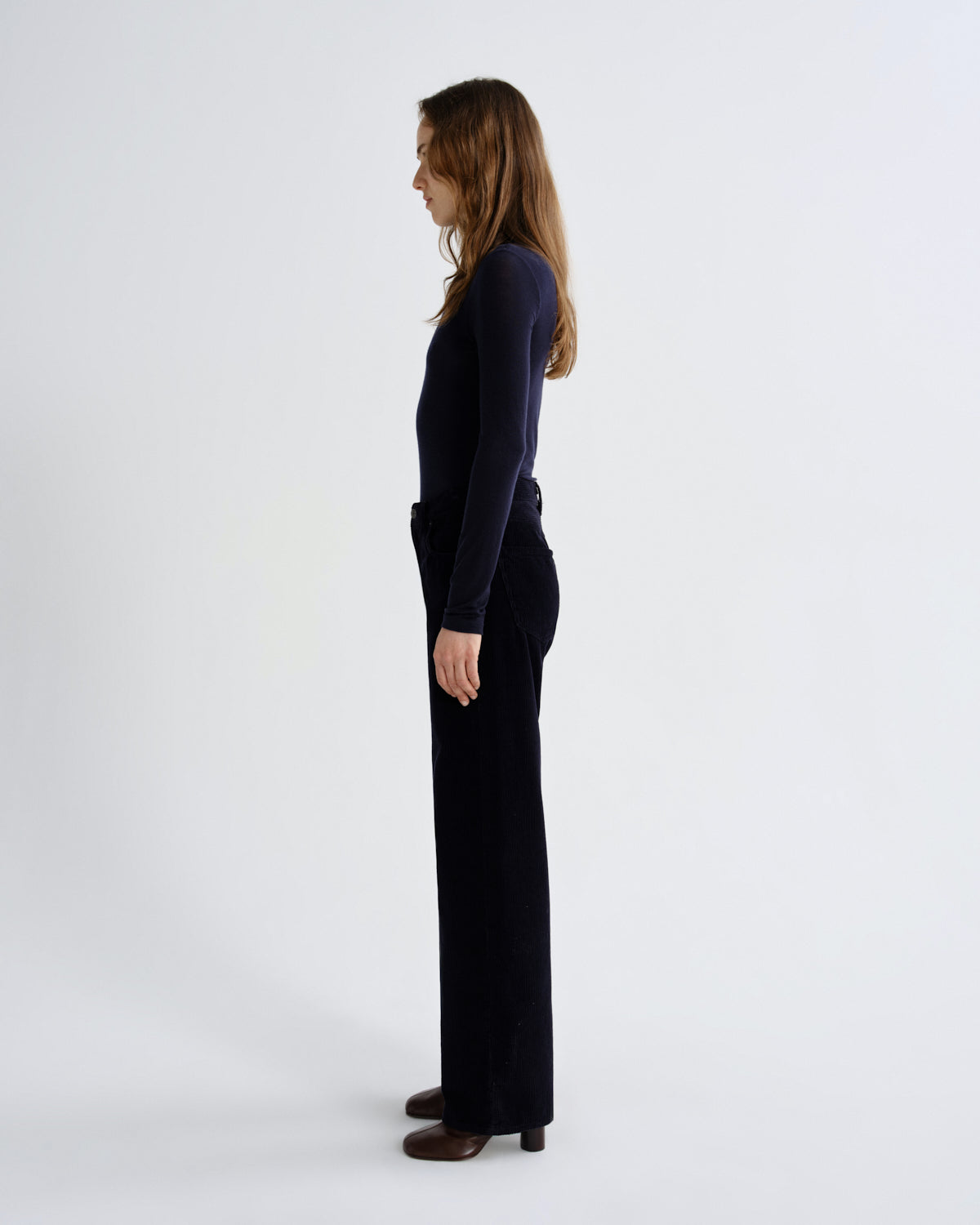Women ren high rise wide leg 32 obscura - Agolde