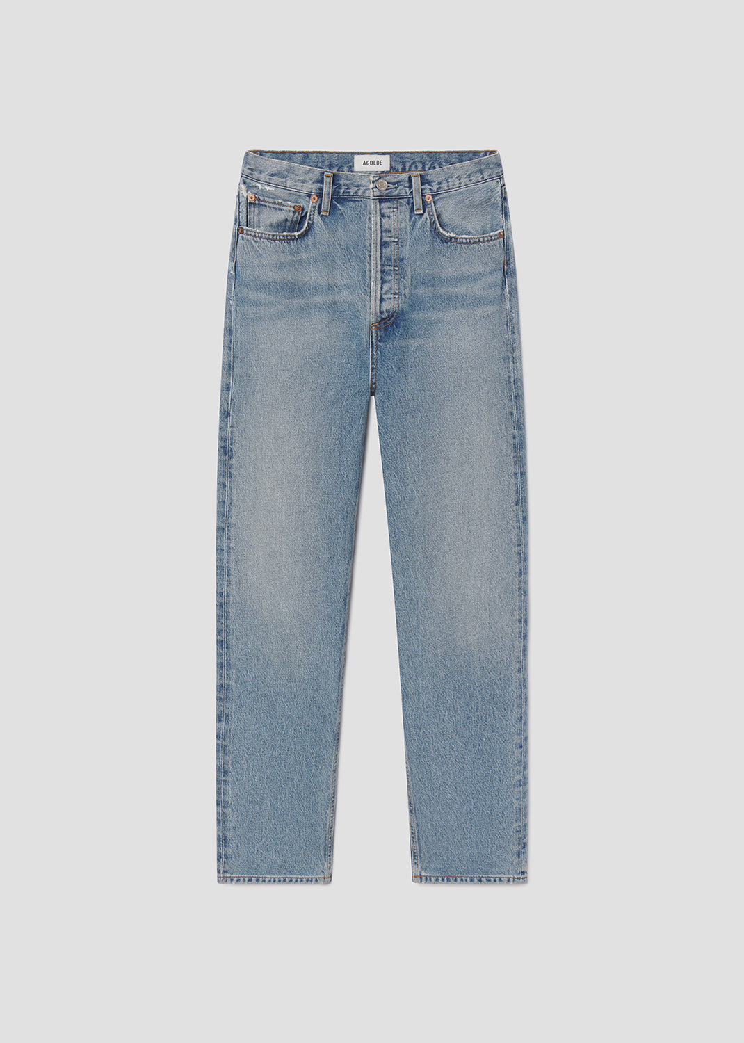 Women 90's Pinch Waist High Rise Straight in Stage - Agolde