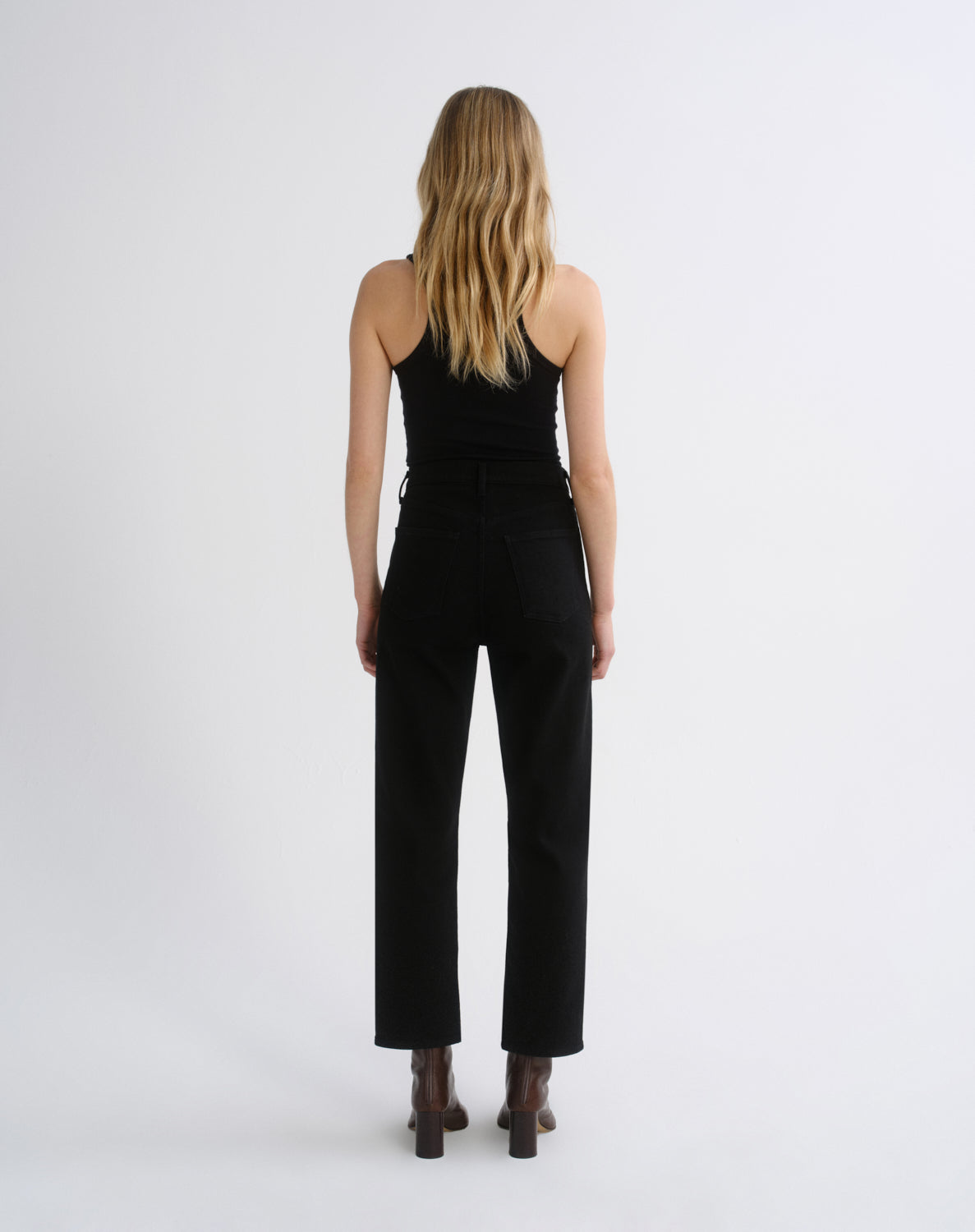 Women 90's Pinch Waist Crop (Weightless Stretch) in Cover - Agolde