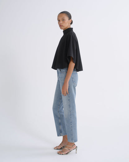 Women 90's Pinch Waist Crop in Stage - Agolde