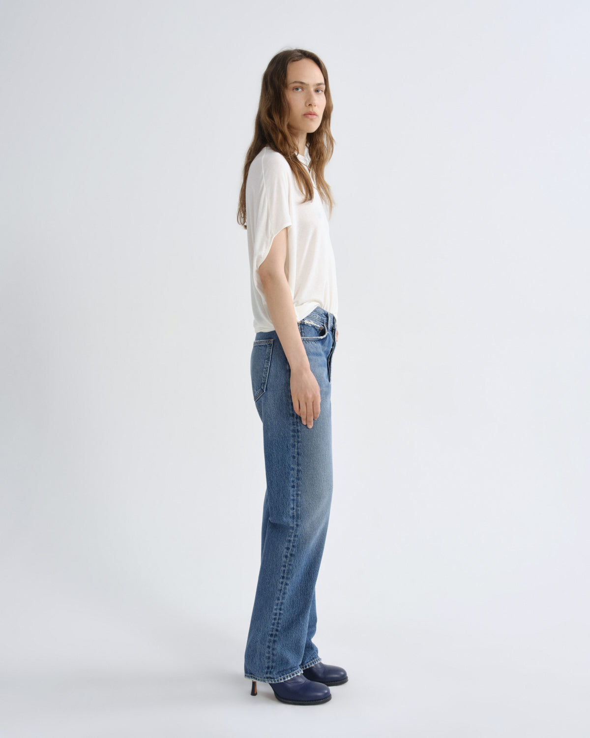 Women 90S Jean Mid Rise Loose Fit 32 - Agolde