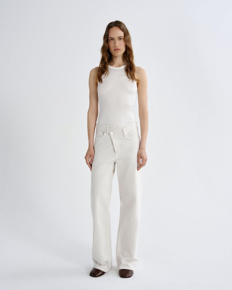 Women arc criss cross jean bone - Agolde