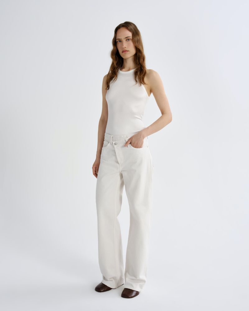 Women arc criss cross jean bone - Agolde