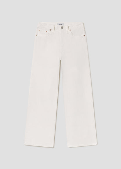 Women Arc Jean Loose Wide 29 in Chalk White - Agolde