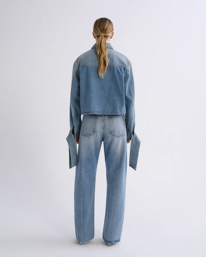 Women Arc Jean Loose Wide 32 in Brink - Agolde