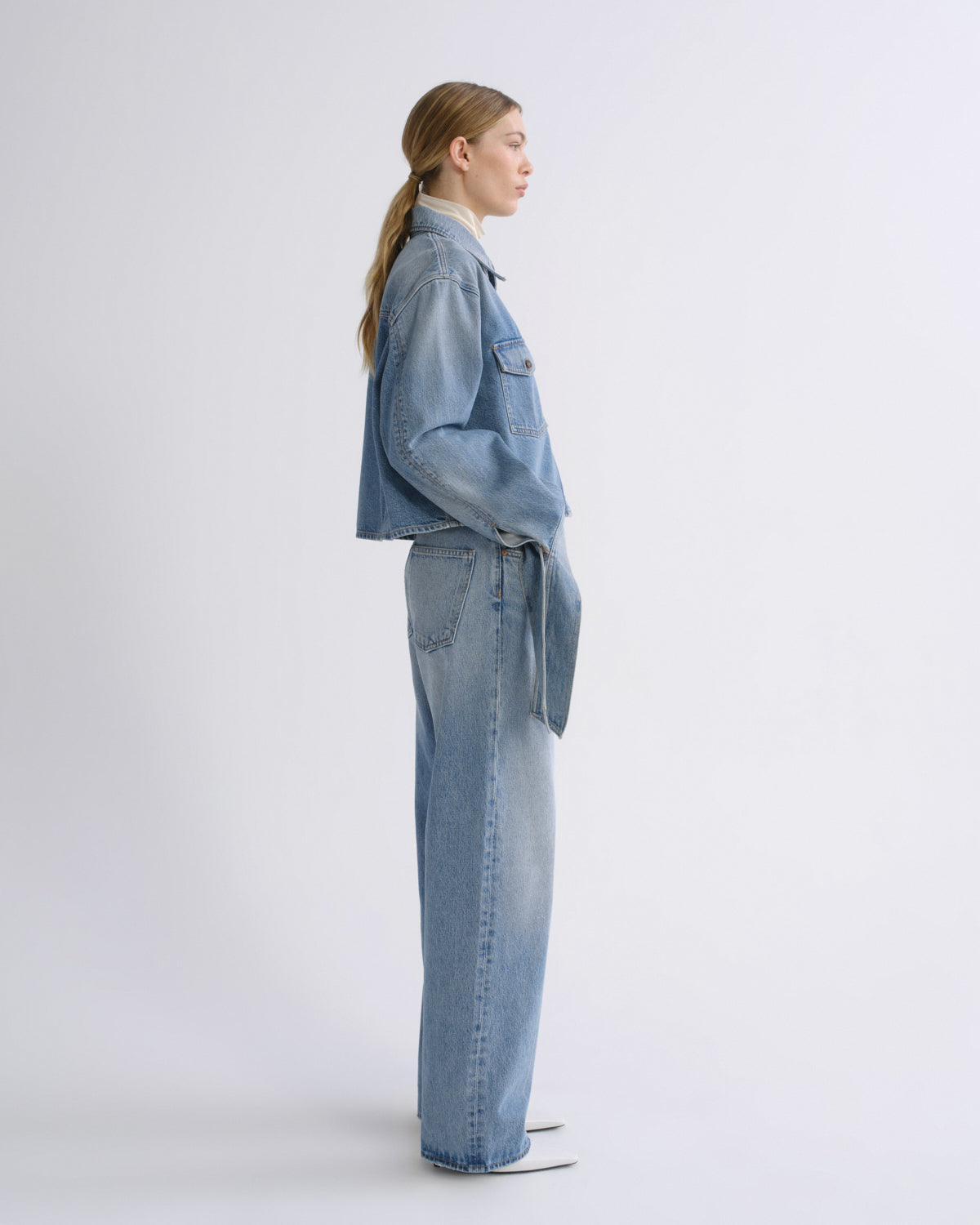 Women Arc Jean Loose Wide 32 in Brink - Agolde