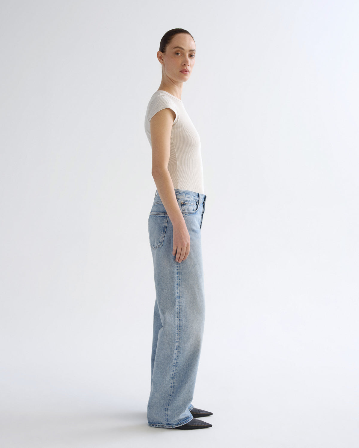 Women Arc Jean Loose Wide 32 in Orten - Agolde