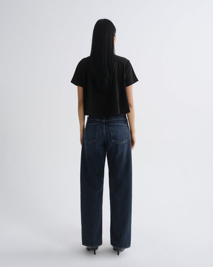 Women arc jean petite loose wide 27 central - Agolde