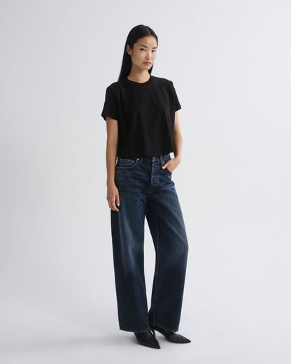 Women arc jean petite loose wide 27 central - Agolde