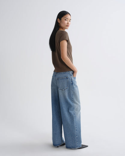 Women long line adine tee uniform - Agolde