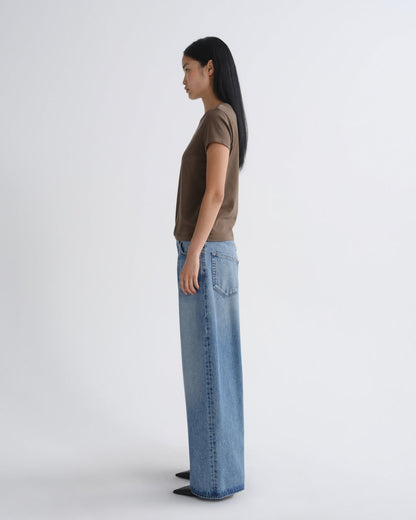 Women long line adine tee uniform - Agolde