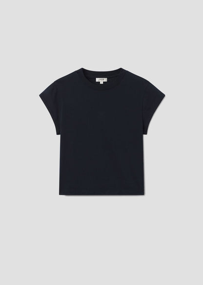 Women Bryce Cap Sleeve Tee in Storm - Agolde