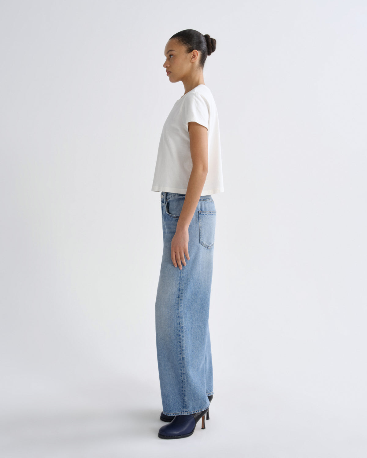 Women low curve jean crop 27 chord - Agolde