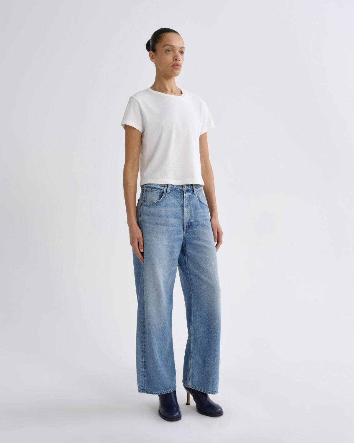 Women low curve jean crop 27 chord - Agolde