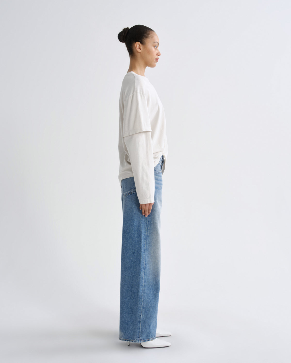 Women low curve jean venture - Agolde