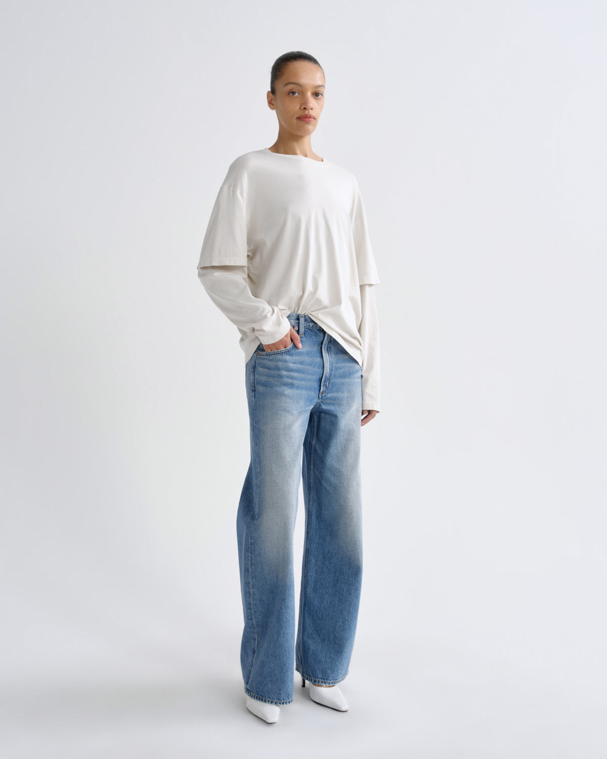 Women low curve jean venture - Agolde