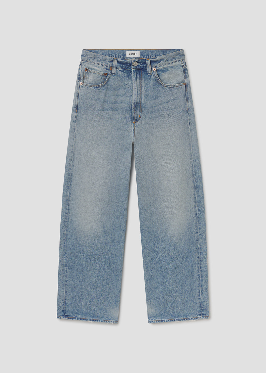 Women Low Curve Jean Crop in Reset - Agolde