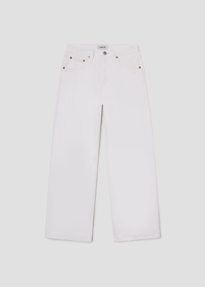 Women Low Rise Loose in Marshmallow - Agolde