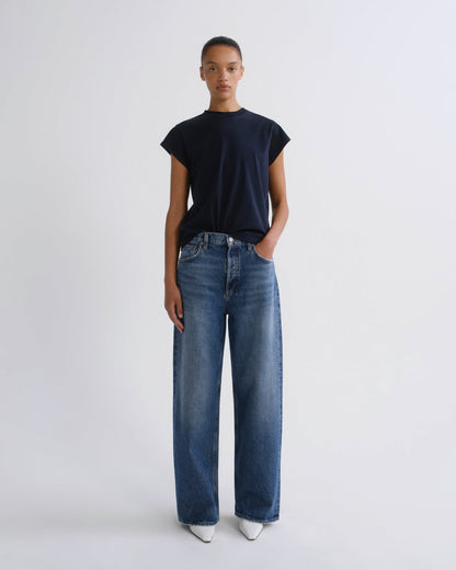 Women Low Slung Baggy 30.5" in Essence - Agolde