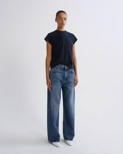 Women Low Slung Baggy 30.5" in Essence - Agolde