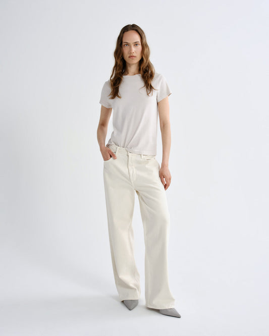 Women Low Slung Baggy in Brown Rice - Agolde