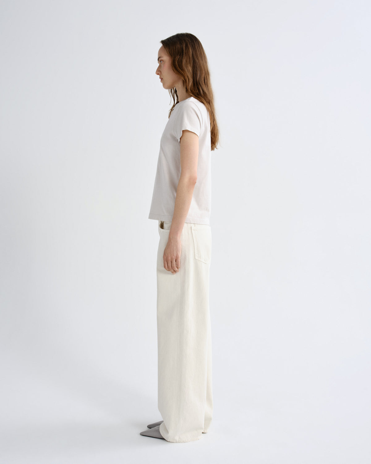 Women Low Slung Baggy in Brown Rice - Agolde