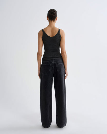 Women Low Slung Baggy 30.5" (Weightless) in Recess - Agolde