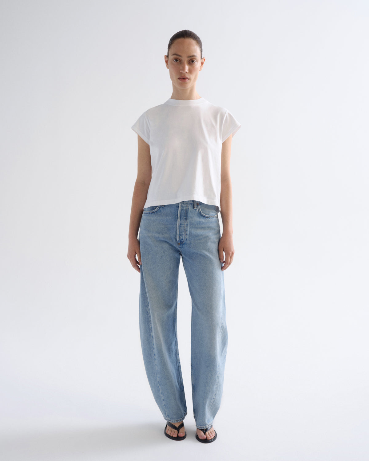 Women Luna Pieced Jean in Addition - Agolde