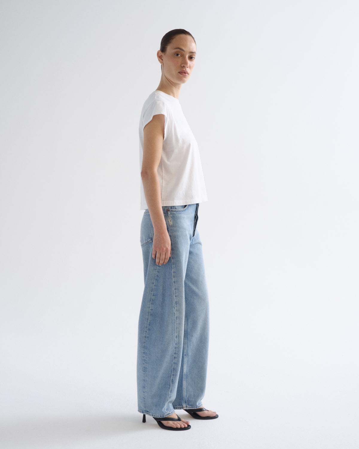 Women Luna Pieced Jean in Addition - Agolde