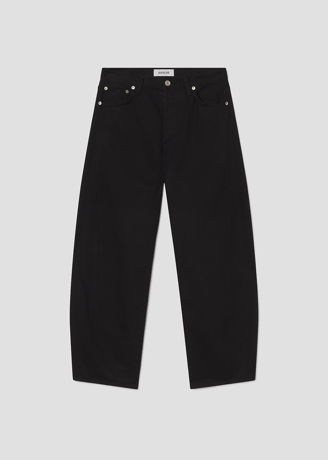 Women Luna High Rise Pieced Taper (Weightless) in Cover - Agolde