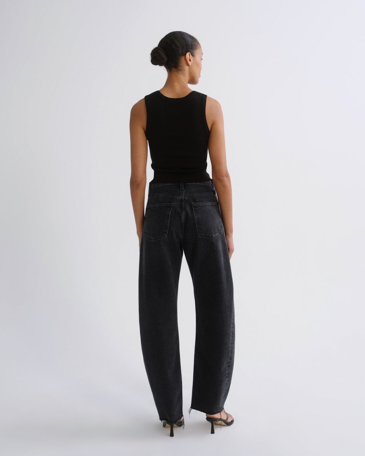 Women Luna High Rise Pieced Taper (Weightless) in Posses - Agolde