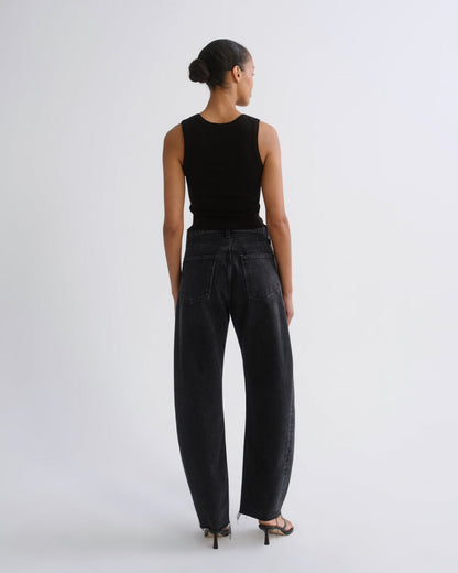 Women Luna High Rise Pieced Taper (Weightless) in Posses - Agolde