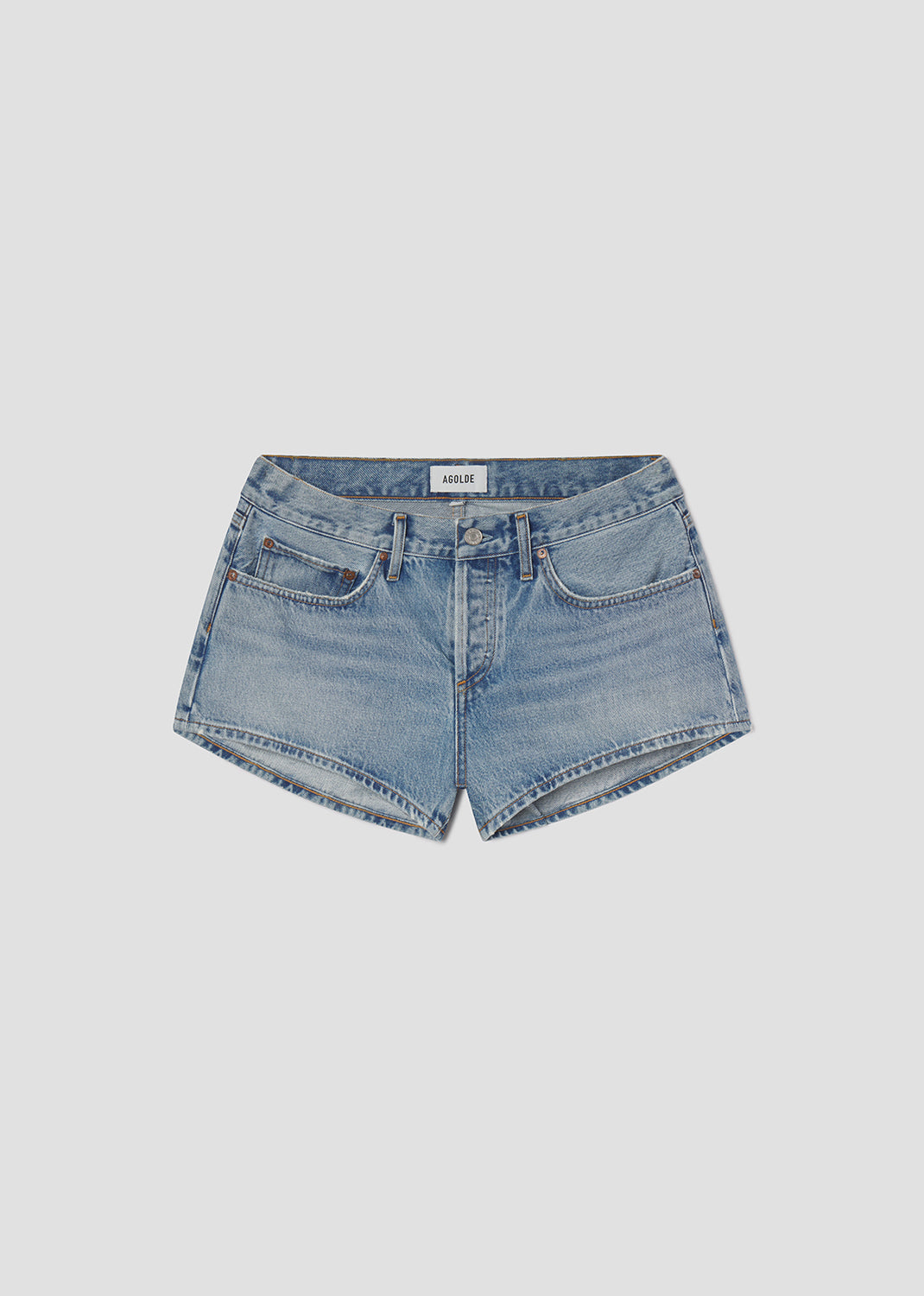 Women Low Rise Parker Short in Replica - Agolde