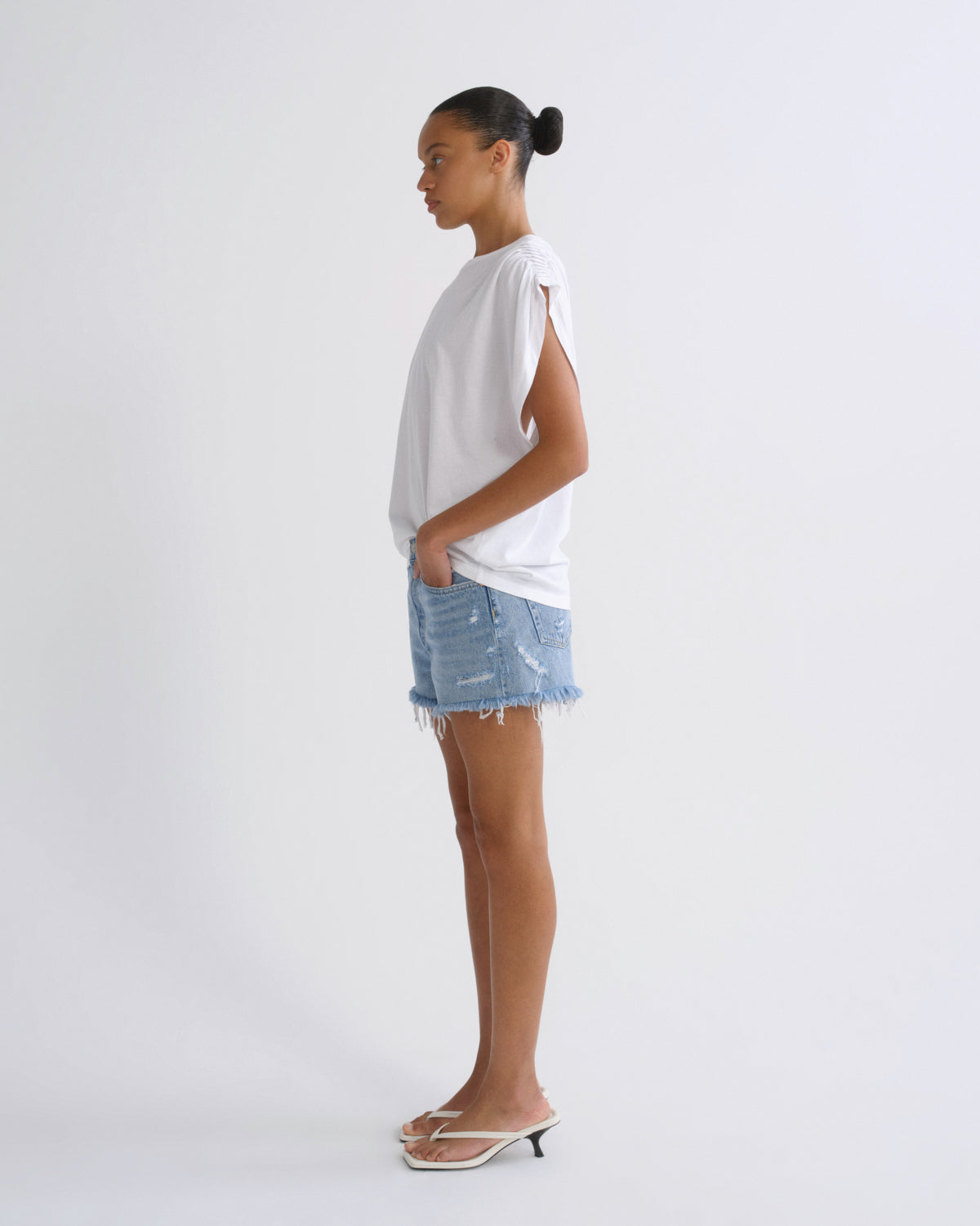 Women Parker Vintage Cut Off Short in Swapmeet - Agolde