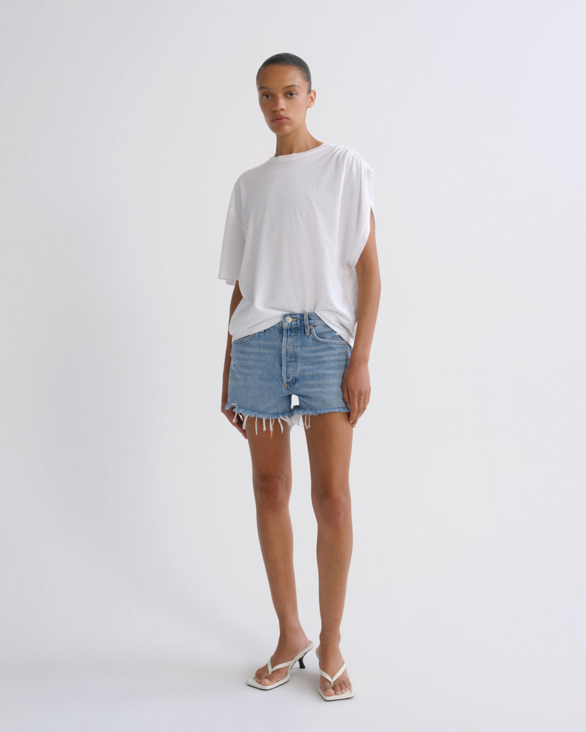 Women Parker Vintage Cut Off Short in Swapmeet - Agolde