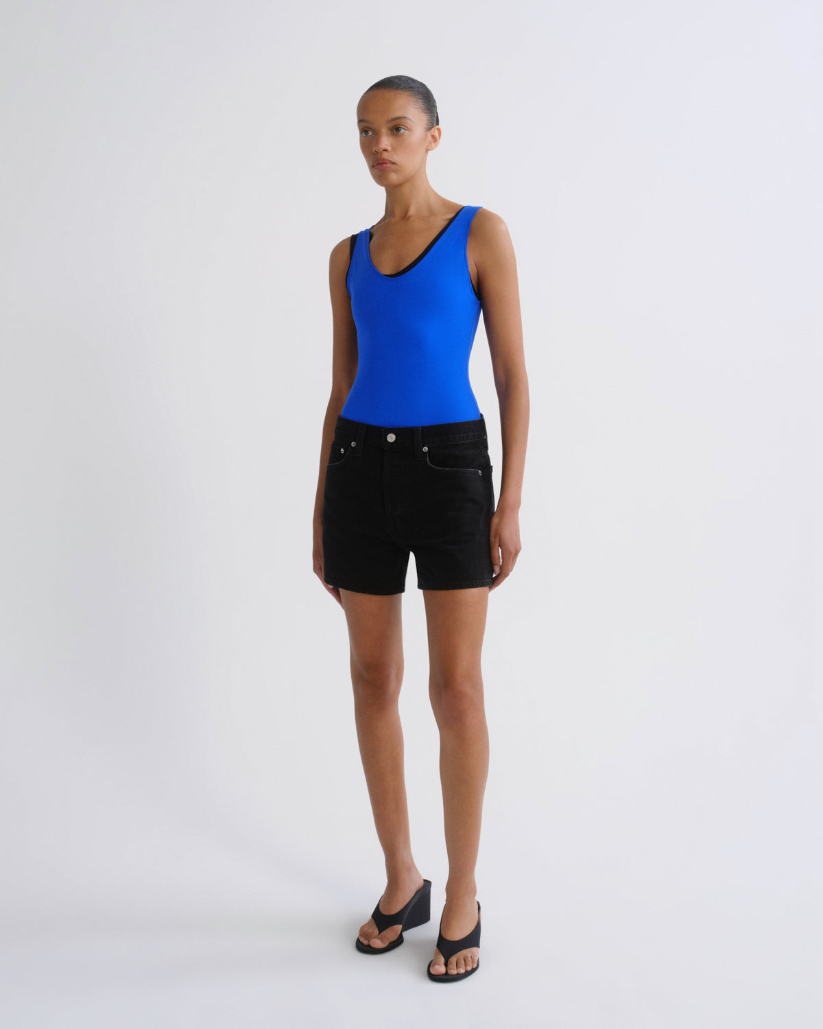 Women Parker Long Short in Phase - Agolde