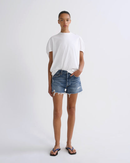 Women Parker Vintage Cut Off Short in Dark Swapmeet - Agolde