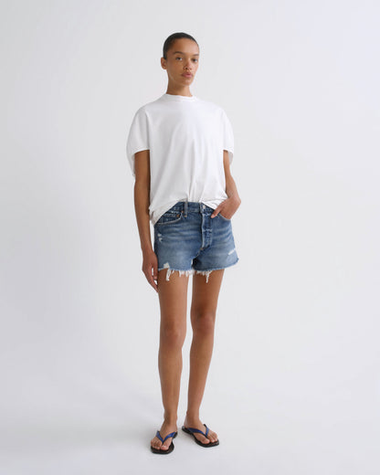 Women Parker Vintage Cut Off Short in Dark Swapmeet - Agolde