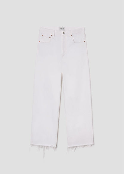 Women Ren High Rise Wide Leg in Marshmallow - Agolde
