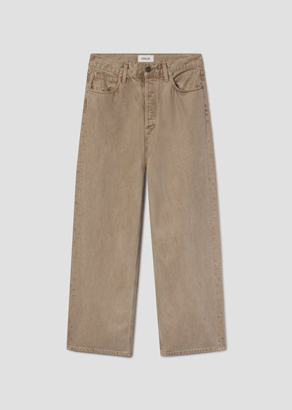 Women Ren Petite High Rise Wide Leg in Trail - Agolde