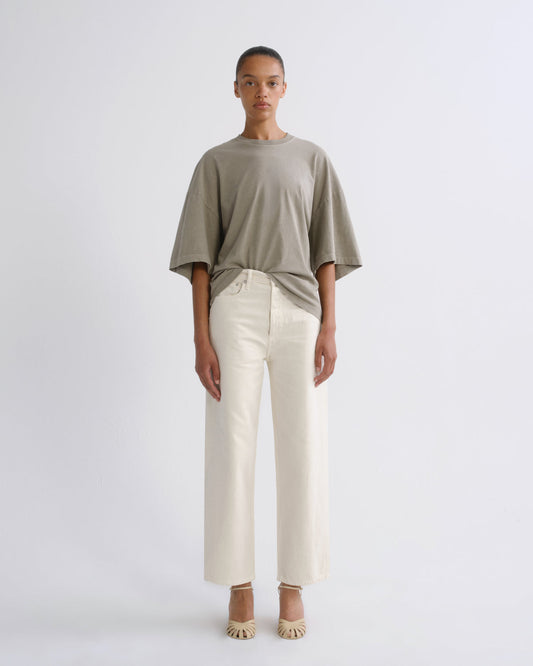 Women Ren Jean in Brown Rice - Agolde