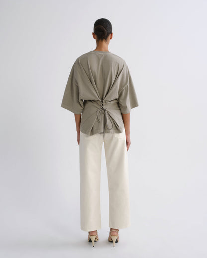 Women Ren Jean in Brown Rice - Agolde