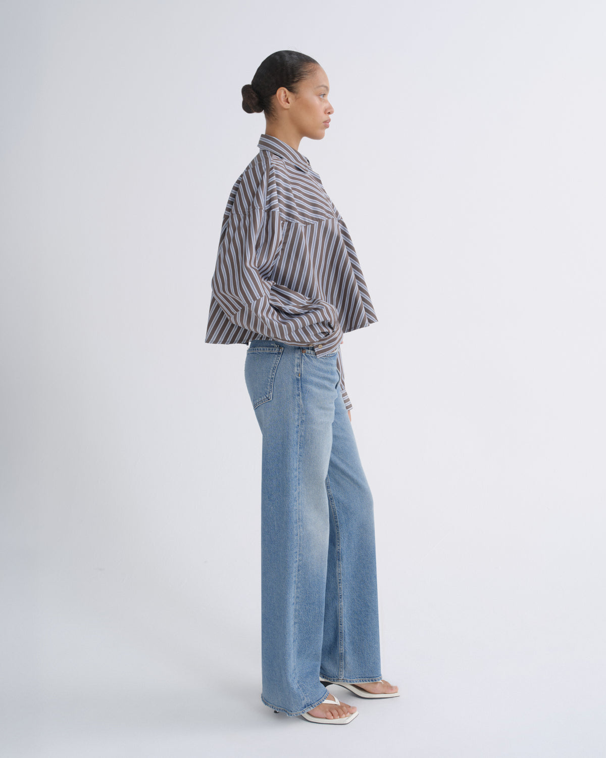 Women Ren High Rise Wide Leg 32 in Measure - Agolde