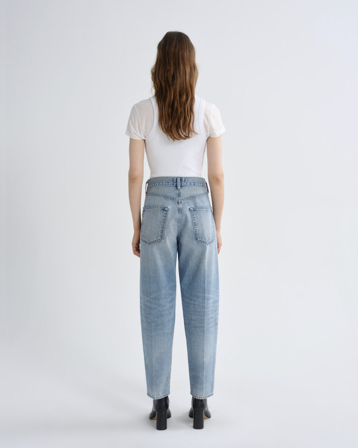 Women 80S Jean High Rise Vintage Taper in Orbital - Agolde