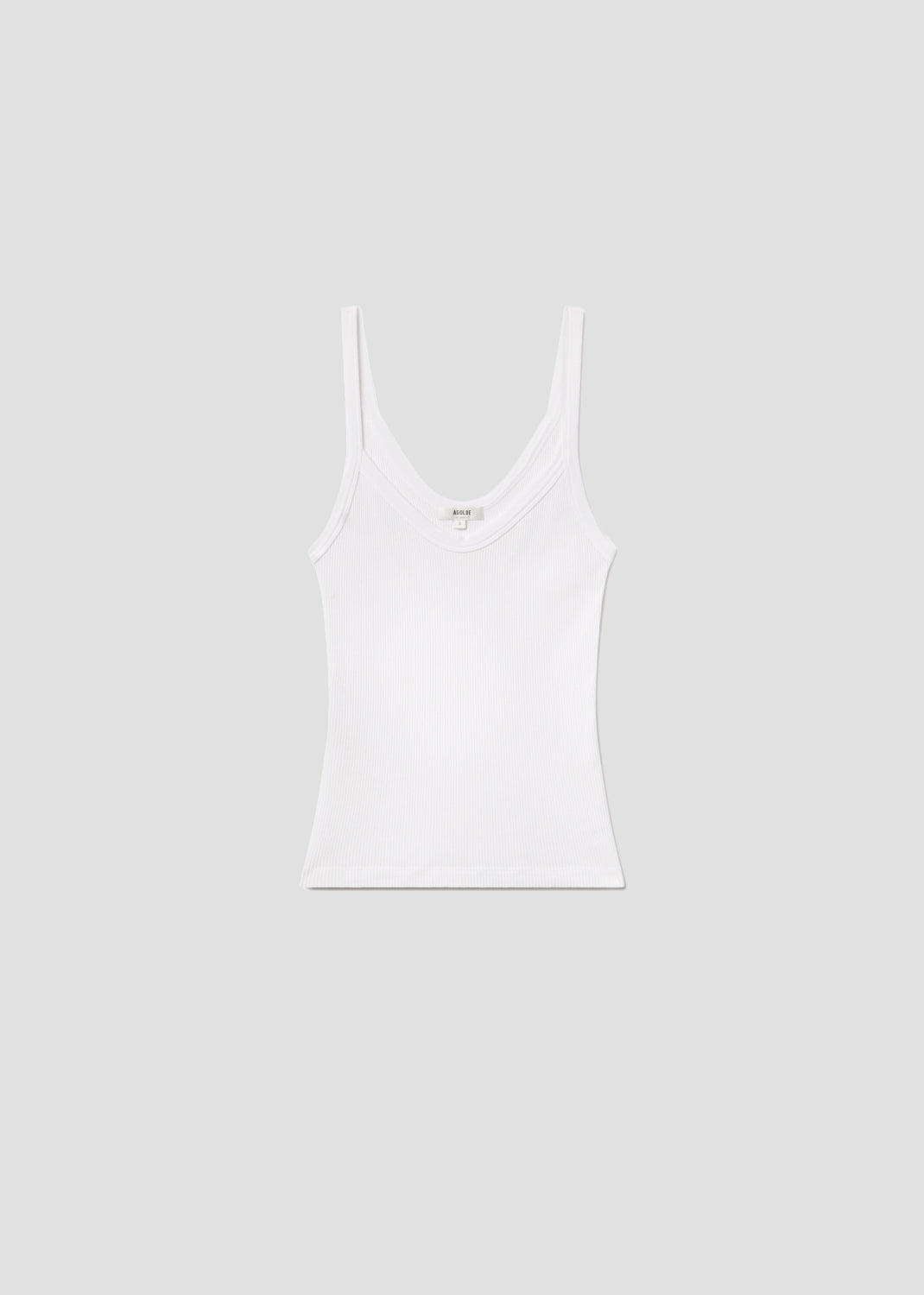 Women Jordan Tank in White - Agolde
