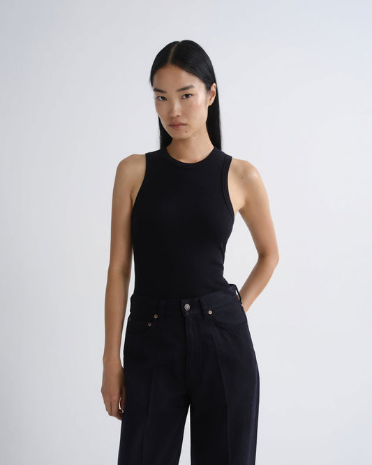 Women Leigh Tank in Obscura - Agolde