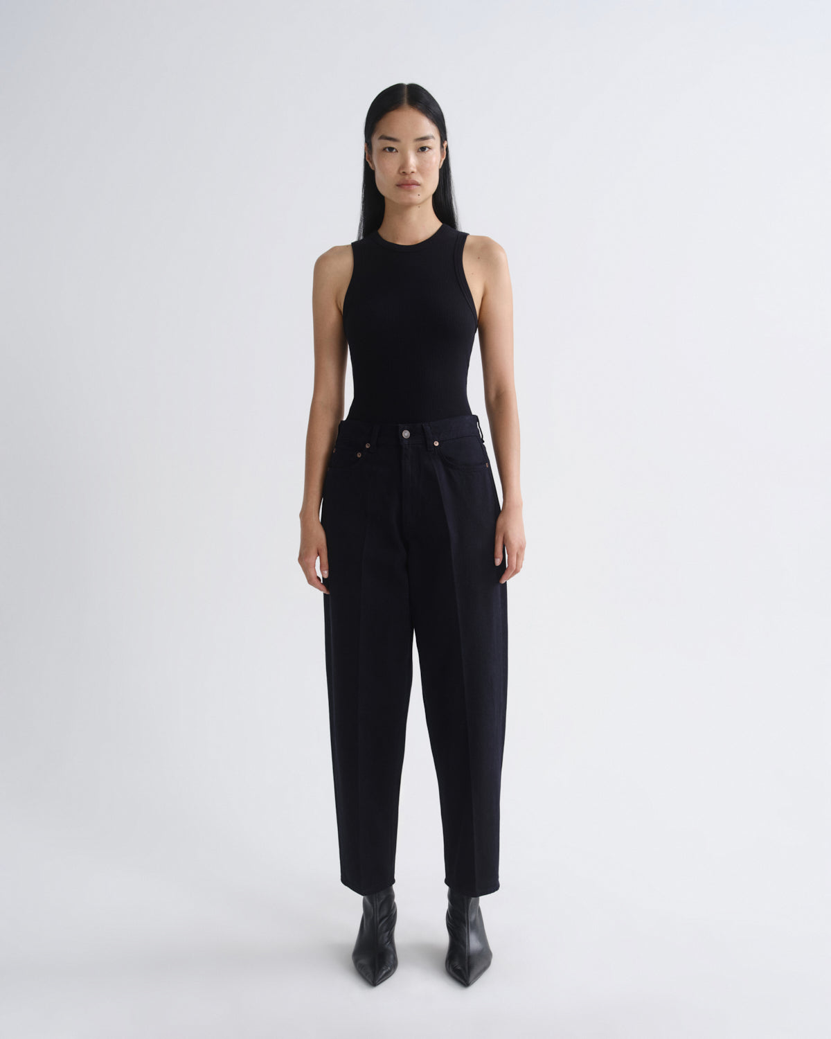 Women Leigh Tank in Obscura - Agolde