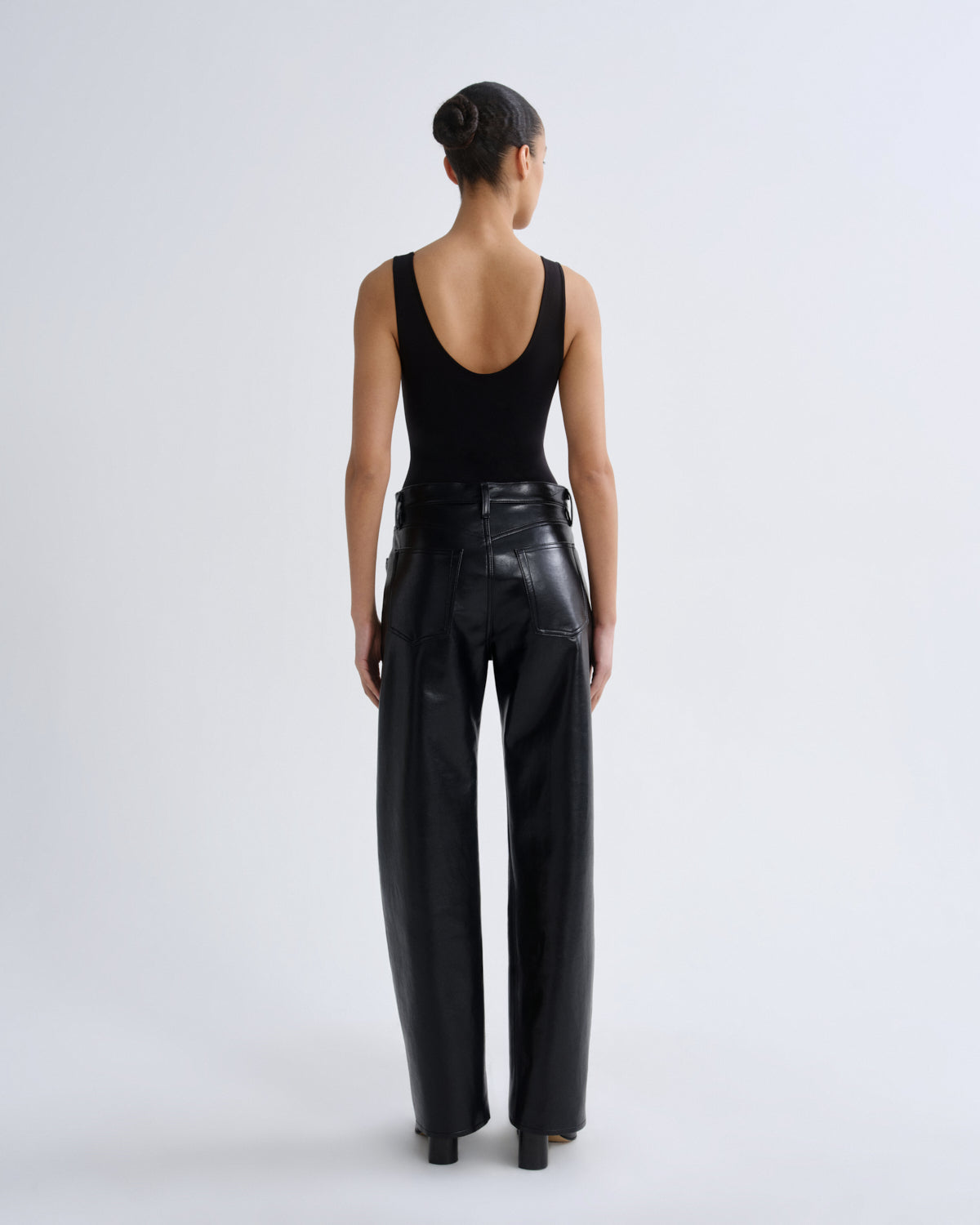 Women Tora Bodysuit in Black - Agolde