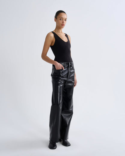 Women Tora Bodysuit in Black - Agolde